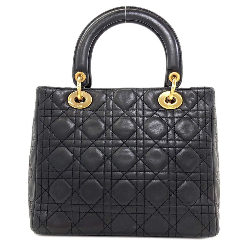 Dior lambskin Lady  Christian handbag